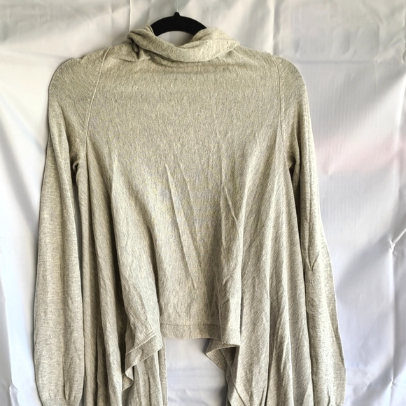 Cotton/Cashmere Blend Asymmetrical Cardigan/Wrap - Picture 1 of 8